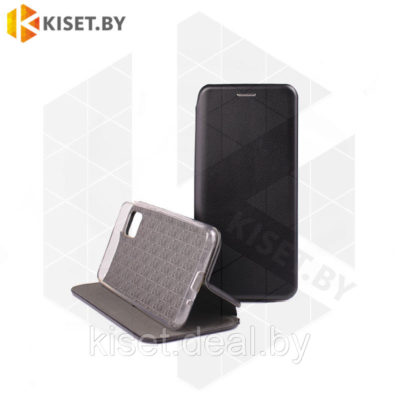 Чехол-книжка KST Book Case 3D с визитницей для Huawei Y5p (2020) / Honor 9S черный - фото 1 - id-p209663374