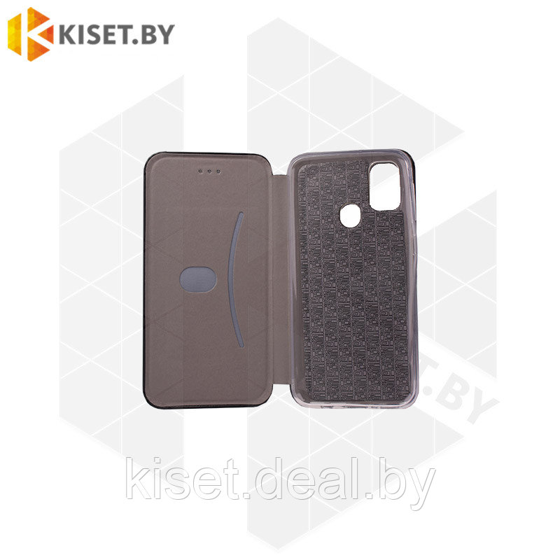 Чехол-книжка KST Book Case 3D с визитницей для Samsung Galaxy M21 / M30S черный - фото 2 - id-p209663378