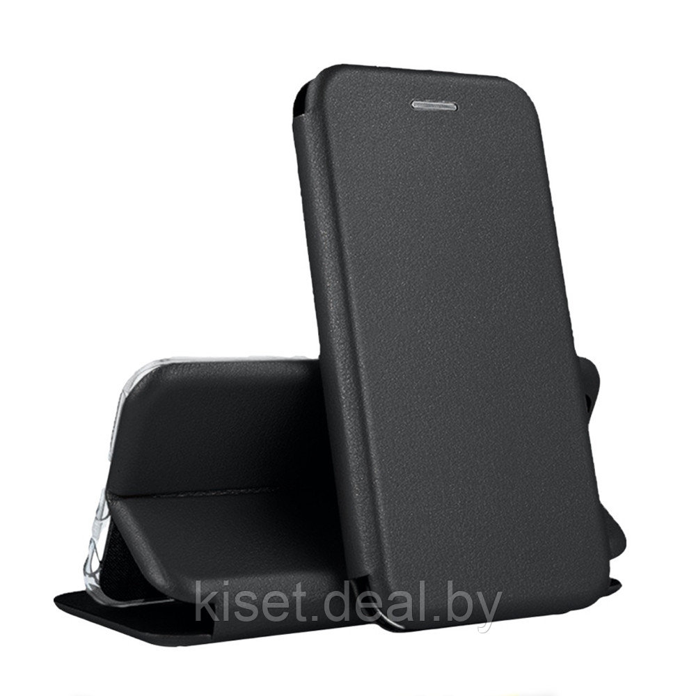 Чехол-книжка KST Book Case 3D с визитницей для Realme 9i черный - фото 1 - id-p209663413