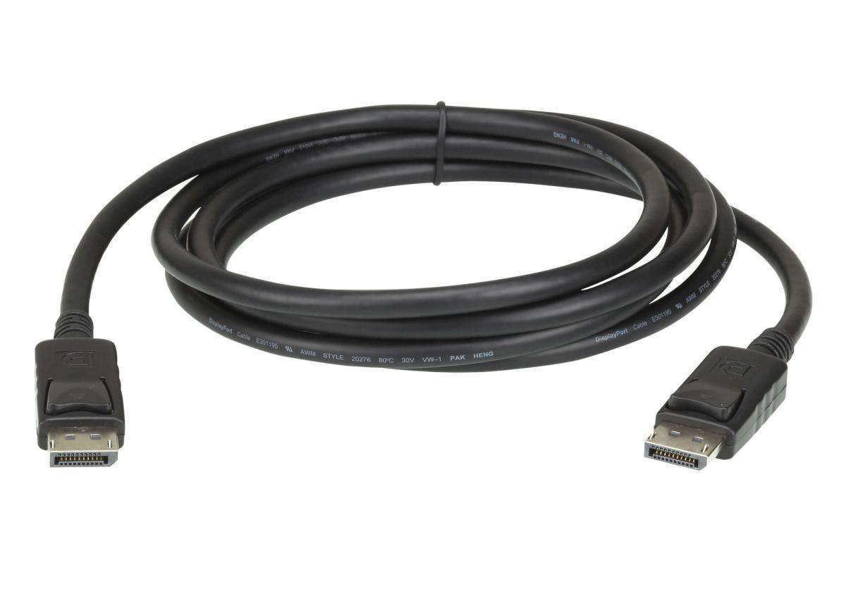 Кабель ATEN 2L-7D03DP DisplayPort (3 м)/ CABLE Display Port 3м - фото 1 - id-p203909212