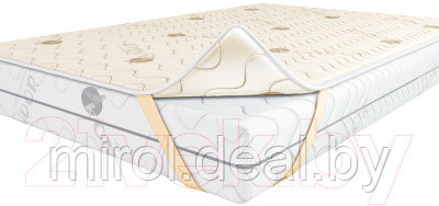 Наматрасник ортопедический Kondor Fiber 4 стеганый 120x200 - фото 4 - id-p209665449