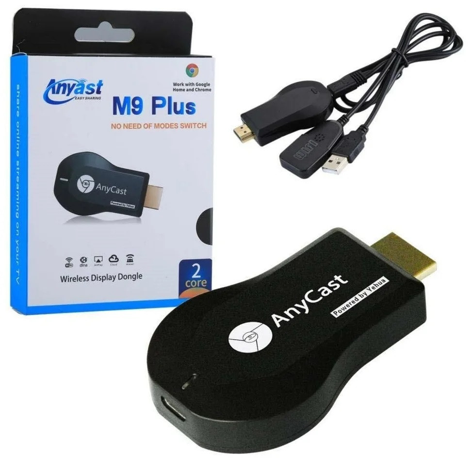 Адаптер - донгл - HDMI WiFi-приемник Anycast M9 Plus для подключения смартфона к телевизору, FullHD - фото 7 - id-p209670034