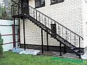 Металлическая пожарная лестница, фото 8