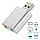 Звуковой адаптер - внешняя звуковая карта USB Hi-Fi3D 2.1/7.1-канальная, серебро, фото 7