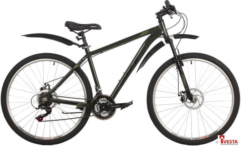 Велосипед Foxx Atlantic D 27.5 р.16 2022 (зелёный) 27AHD.ATLAND.16GN2 - фото 1 - id-p209259081