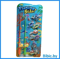 Детская развивающая игра Рыбалка, игровой набор магнитная рыбалка для детей и малышей