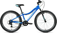 Горный велосипед хардтейл Forward JADE 24 1.0 (12 quot; рост) синий/бирюзовый 2022 год (RBK22FW24743)