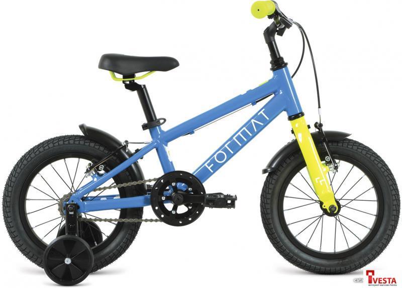 Детские велосипеды Format Kids 14 2022 (синий) - фото 1 - id-p207940913