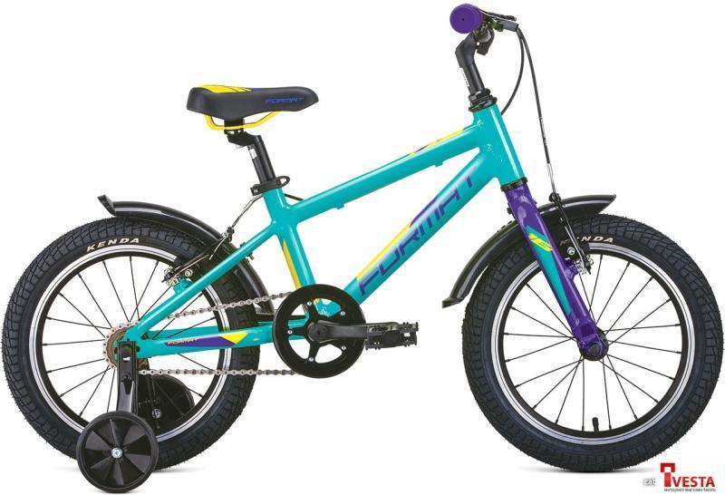 Детские велосипеды Format Kids 16 2021 (бирюзовый) - фото 1 - id-p207940928
