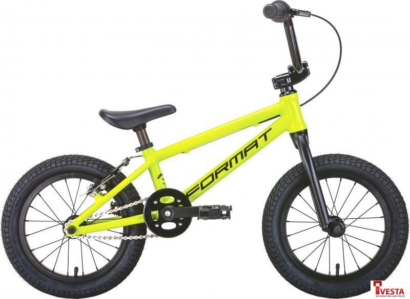 Детские велосипеды Format Kids BMX 14 (желтый, 2020) - фото 1 - id-p207940931