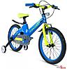 Детские велосипеды Forward Cosmo 16 2.0 2021 (синий/желтый), фото 2