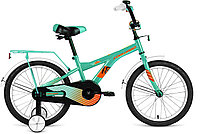 Детский велосипед Forward CROCKY 18 (10.5 quot; рост) бирюзовый/оранжевый 2021 год (1BKW1K1D1021)