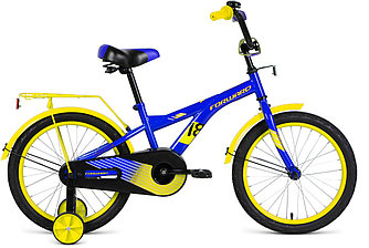 Детский велосипед Forward CROCKY 18 (10.5 quot; рост) синий/желтый 2021 год (1BKW1K1D1017)