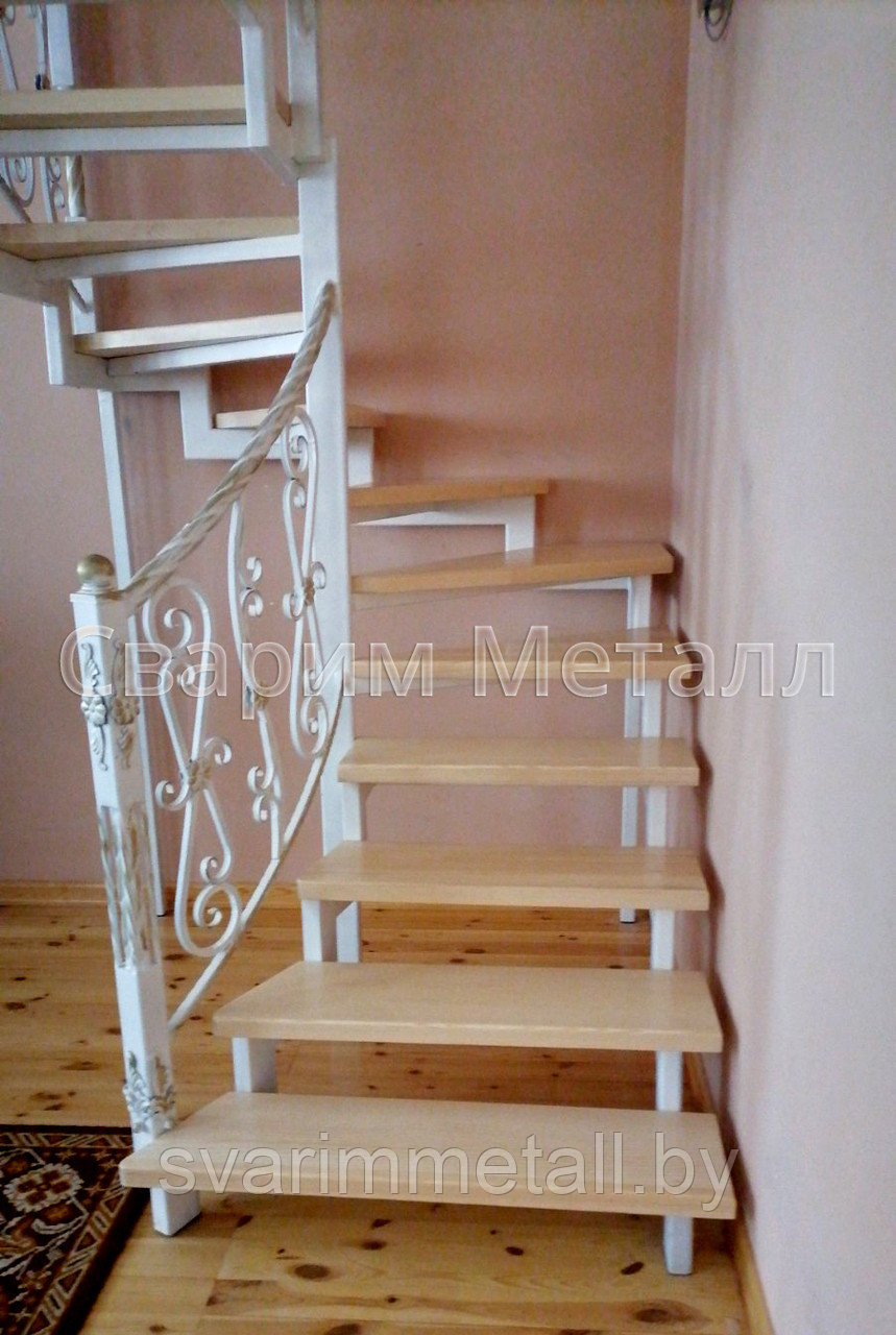 Металлическая лестница в дом - фото 3 - id-p209670235