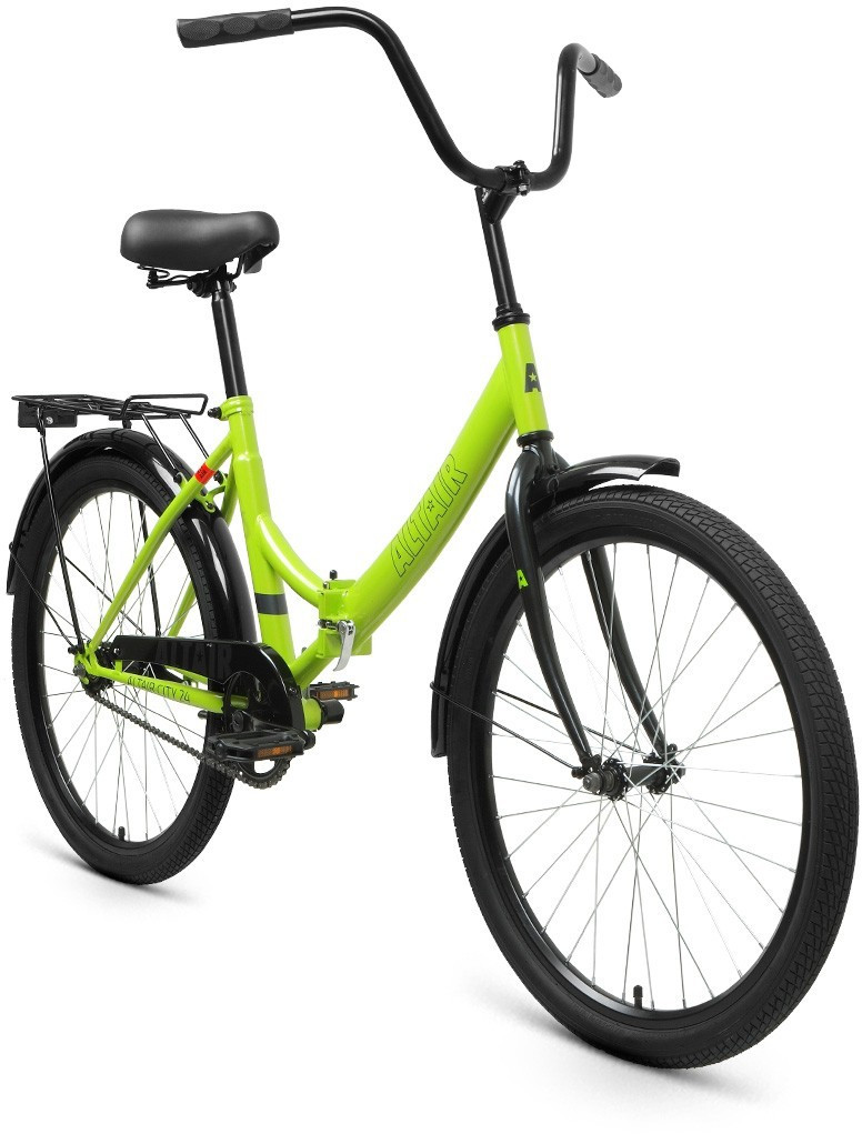 Складной велосипед складной Altair ALTAIR CITY 24 (16 quot; рост) зеленый/серый 2022 год (RBK22AL24012) - фото 2 - id-p207940960