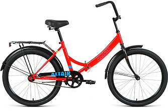 Складной велосипед складной  Altair ALTAIR CITY 24 (16 quot; рост) красный/голубой 2022 год (RBK22AL24014)