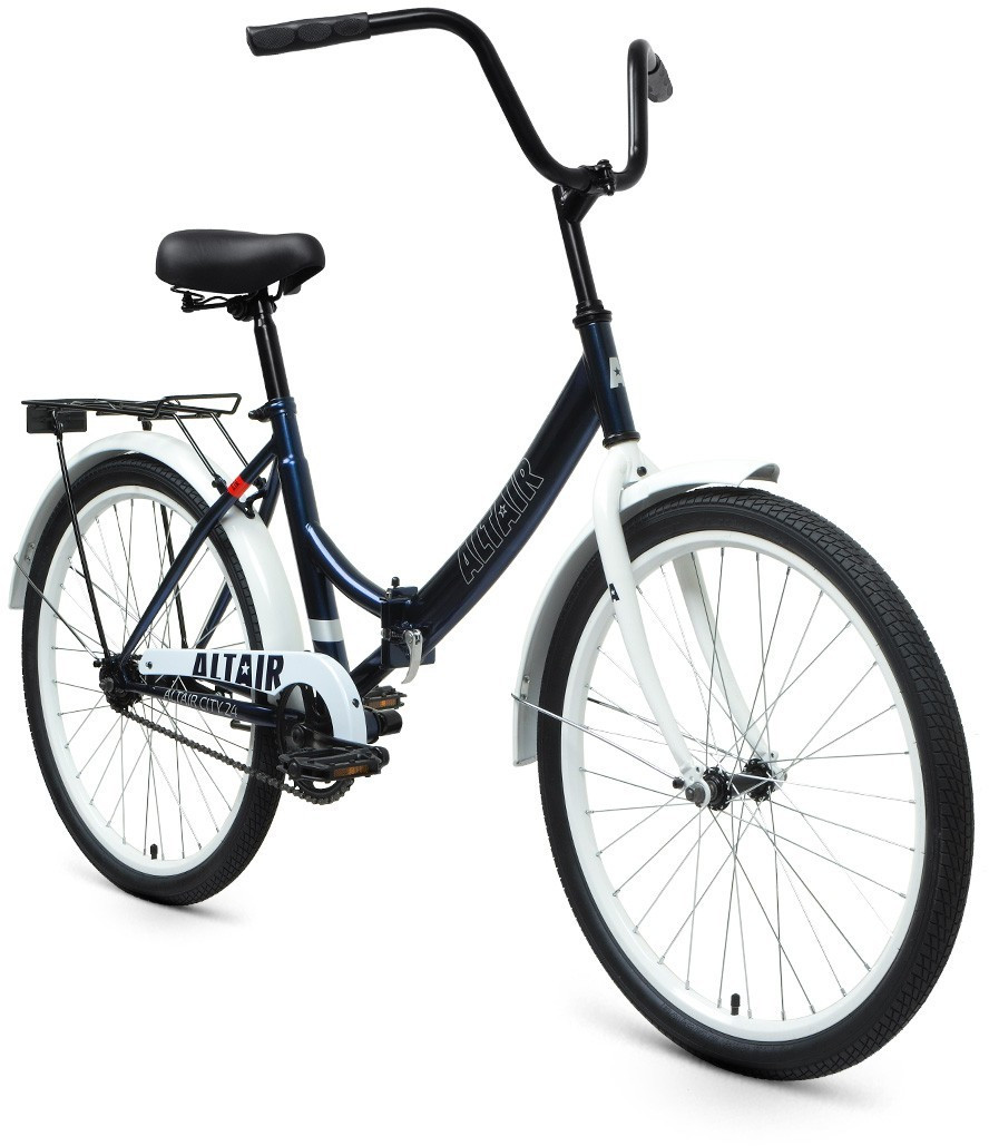 Складной велосипед складной Altair ALTAIR CITY 24 (16 quot; рост) темно-синий/серый 2022 год (RBK22AL24009) - фото 2 - id-p207940962