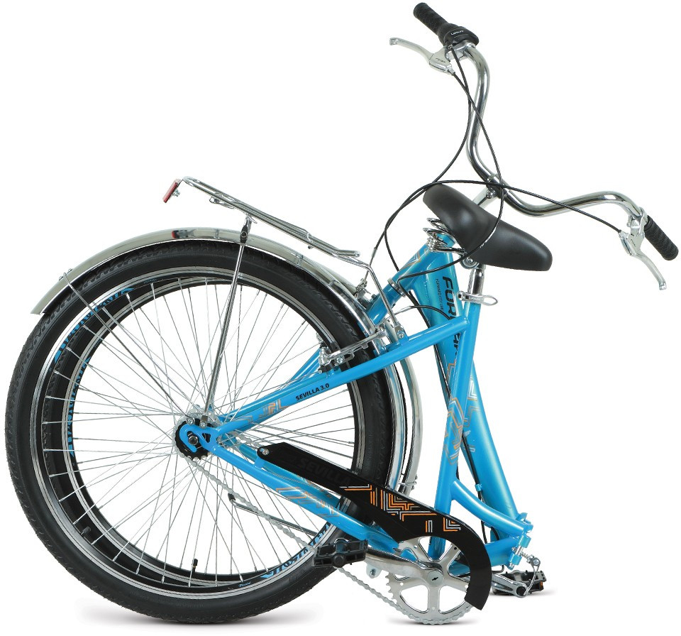 Складной велосипед складной Forward SEVILLA 26 3.0 (18.5 quot; рост) синий/серый 2021 год (RBKW1C263002) - фото 3 - id-p207940968