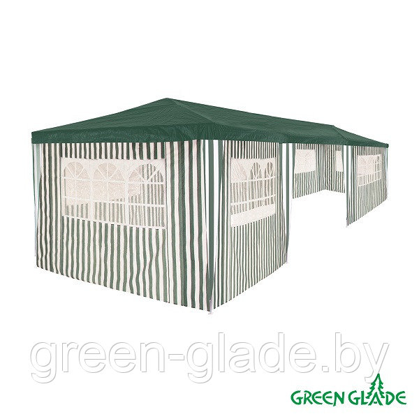 Шатер садовый Green Glade 1070 9x3x2,5м полиэтилен - фото 1 - id-p2585804