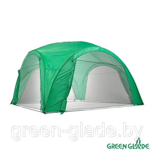 Палатка-шатер Green Glade 1264 4х4х2,65/2м полиэстер - фото 1 - id-p5025960
