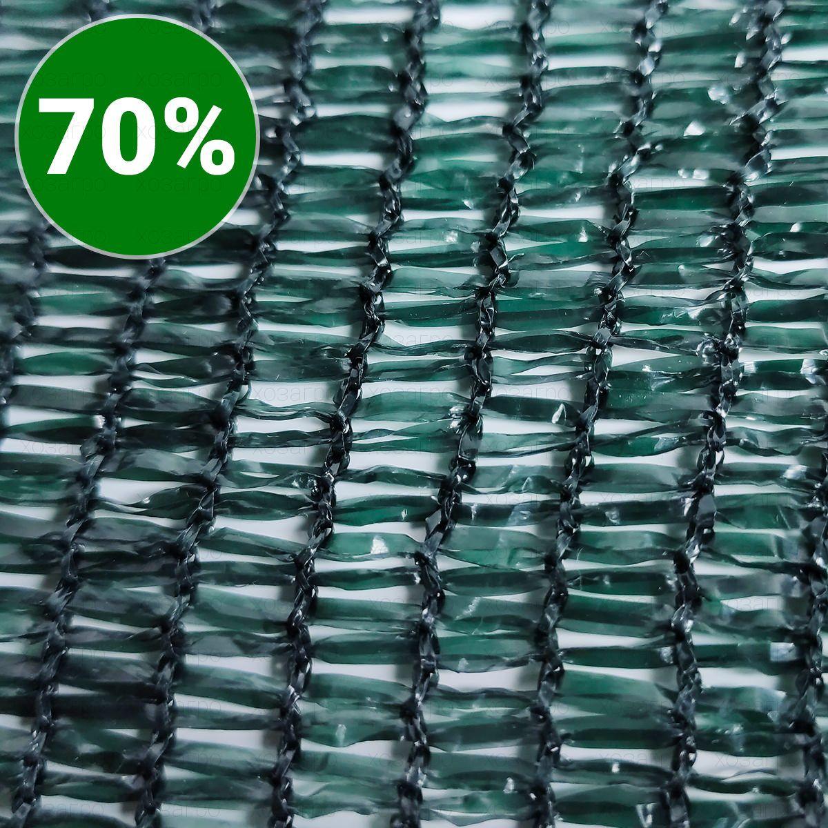 Затеняющая сетка 70% ширина 2м