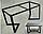 Раздвижной стол из постформинга, ЛДСП или массива дуба на металлокаркасе серии "Z" с выбором цвета и размера, фото 3