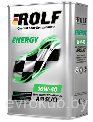 Моторное масло ROLF ENERGY SAE 10W-40 API SL/CF