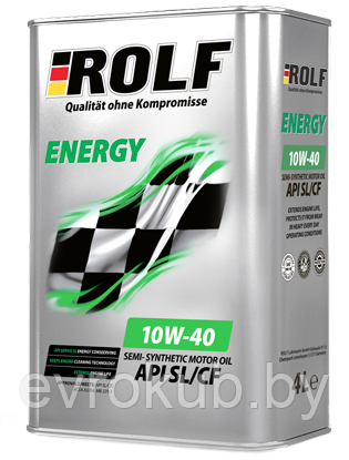 Моторное масло ROLF ENERGY SAE 10W-40 API SL/CF (1 литр) - фото 1 - id-p209704808