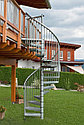 Металлическая лестница на тетиве, наружная, фото 6