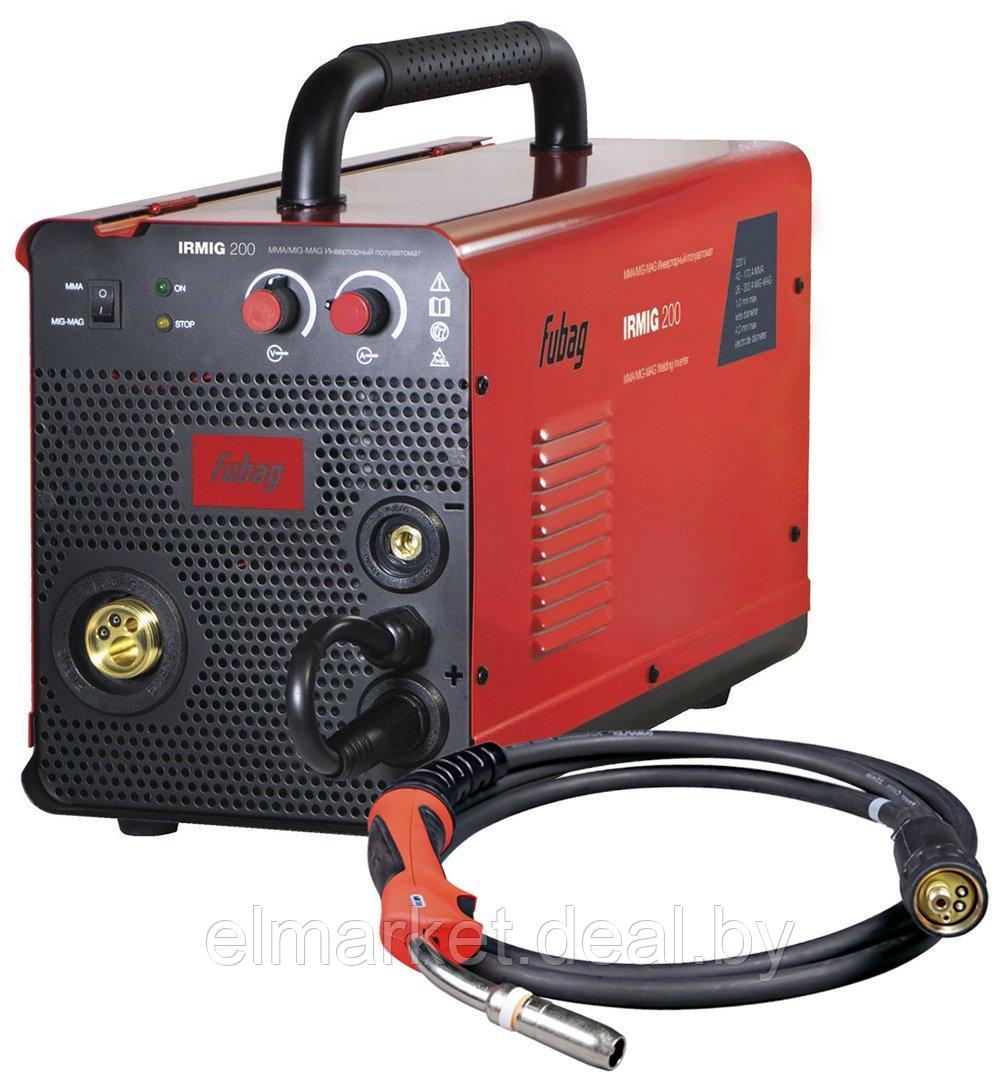 Сварочный автомат Fubag IRMIG 200 (с горелкой FB 250) красный - фото 1 - id-p209708901