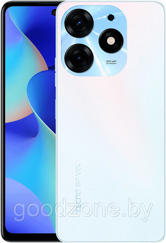 Смартфон Tecno Spark 10 Pro 8GB/128GB (жемчужный белый) - фото 1 - id-p209709150