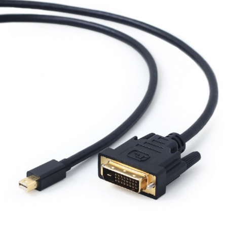 Кабель Mini DisplayPort - DVI-D, папа-папа, 1,8 метра, черный - фото 1 - id-p209726783