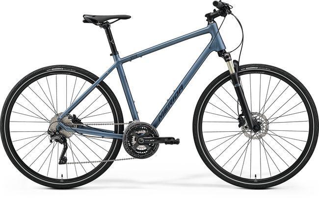 Велосипед Merida Crossway 50 MattSteelBlue/DarkBlue
