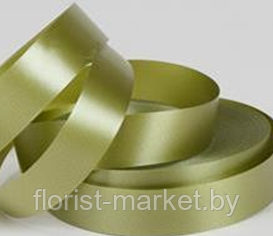 Лента полипропиленовая 2 см*50 ярд, оливковый