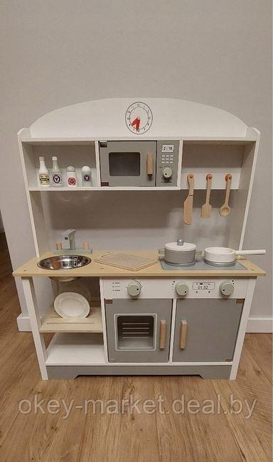 Детская кухня деревянная Modern Classic KX6287 - фото 4 - id-p209737836
