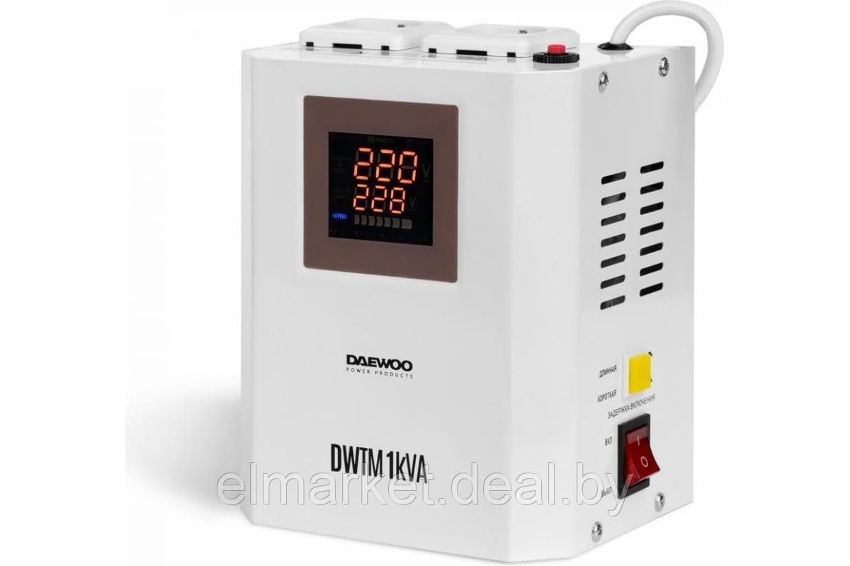 Стабилизатор напряжения Daewoo DW-TM1KVA дисплей