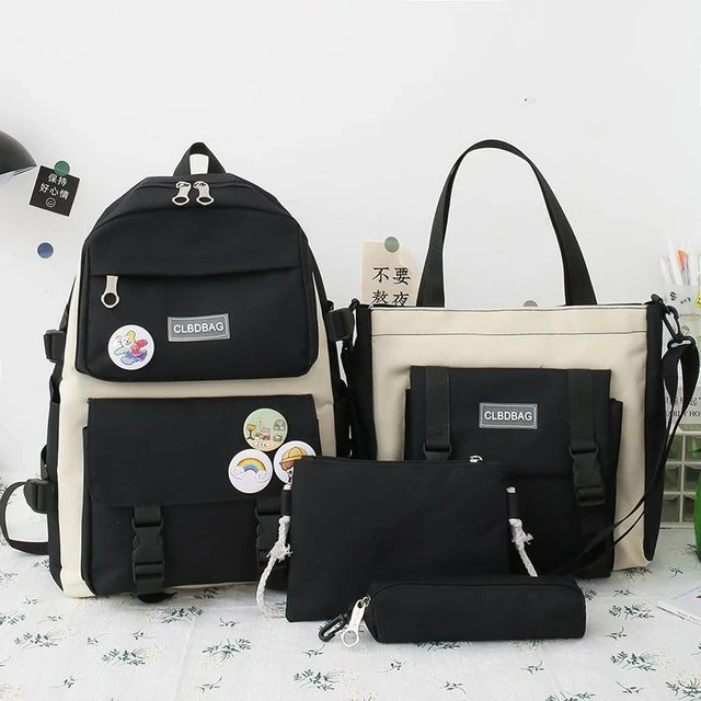 Набор 4 в 1 (рюкзак, шопер, мини-сумка, пенал) - фото 5 - id-p209744774