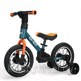 Беговел-велосипед Bubago GI-ON BG111-1 (графит/оранжевый)
