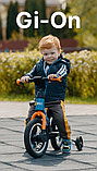 Беговел-велосипед Bubago GI-ON BG111-1 (графит/оранжевый), фото 2
