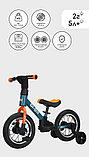 Беговел-велосипед Bubago GI-ON BG111-1 (графит/оранжевый), фото 6