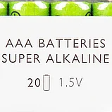 Батарейки алкалиновые Q-Connect "AAA/LR03", 20 шт., фото 2