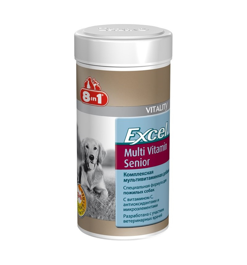 Витамины для собак 8in1 Excel Multi Vit-Adult, 70 таб - фото 1 - id-p209752388