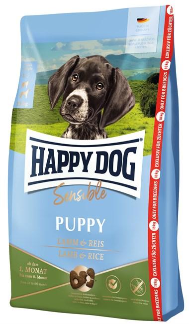 Happy Dog Sensible Puppy Lamm & Reis, 4 кг - фото 1 - id-p209752487