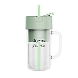 Портативный блендер-кружка CRUSHER JUICER LL-898,340 ml  Розовый, фото 2