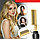 Расческа-выпрямитель с подогревом Gold Ceramic Professional Press Comb (3 режима работы), фото 6