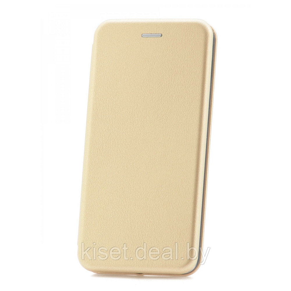 Чехол-книжка KST Book Case 3D с визитницей для Samsung Galaxy S23 золотой - фото 1 - id-p209763011