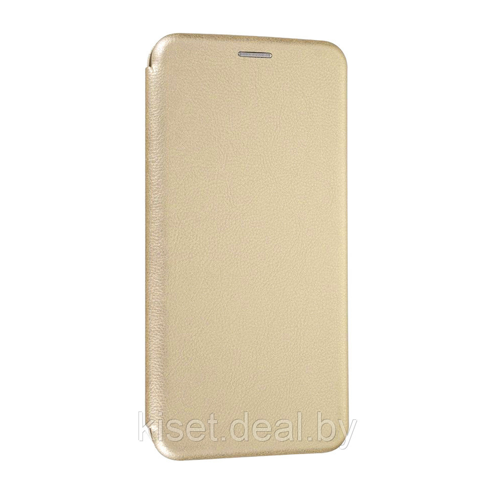 Чехол-книжка KST Book Case 3D с визитницей для Xiaomi Poco X4 Pro 5G золотой - фото 1 - id-p209763025