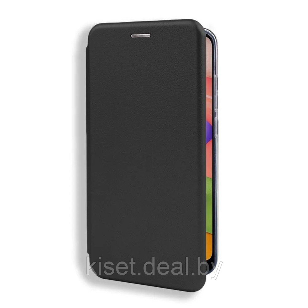 Чехол-книжка KST Book Case 3D с визитницей для Realme C25s черный - фото 1 - id-p209763033