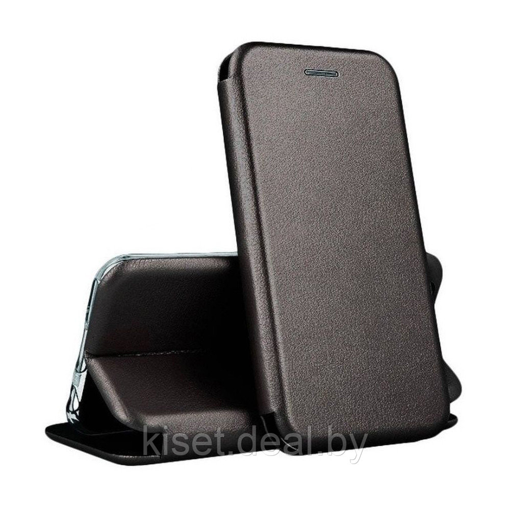 Чехол-книжка KST Book Case 3D с визитницей для Samsung Galaxy A04S черный - фото 1 - id-p209762990