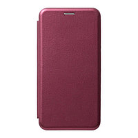 Чехол-книжка KST Book Case 3D с визитницей для Samsung Galaxy A22 4G бордовый